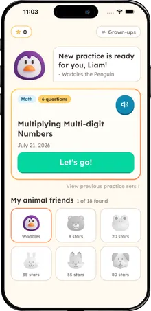 The Waddle app on a phone